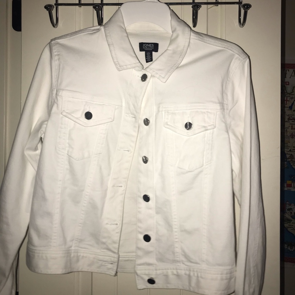 White Jean Jacket